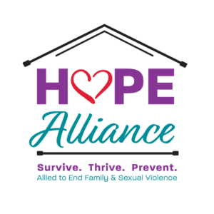 Logo for the Hope Alliance organization.